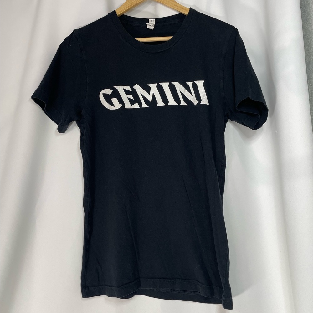 Bella Canvas black Macklemore ‘Gemini’ graphic band tee sz S